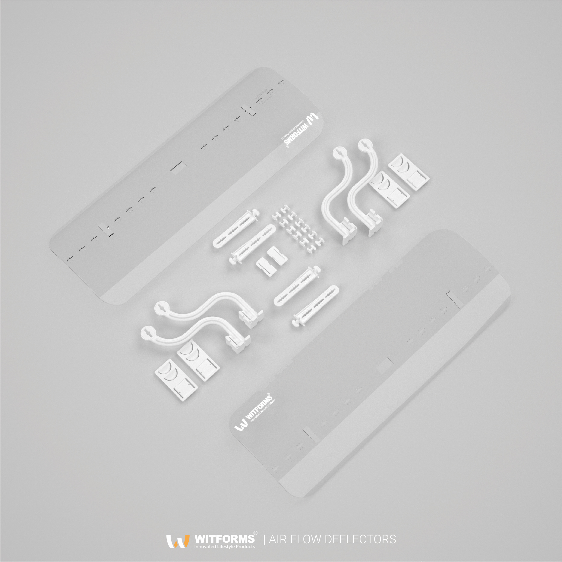 Cassette - Adjustable AC air Deflector Suitable for Cassette air conditioner's outlets
