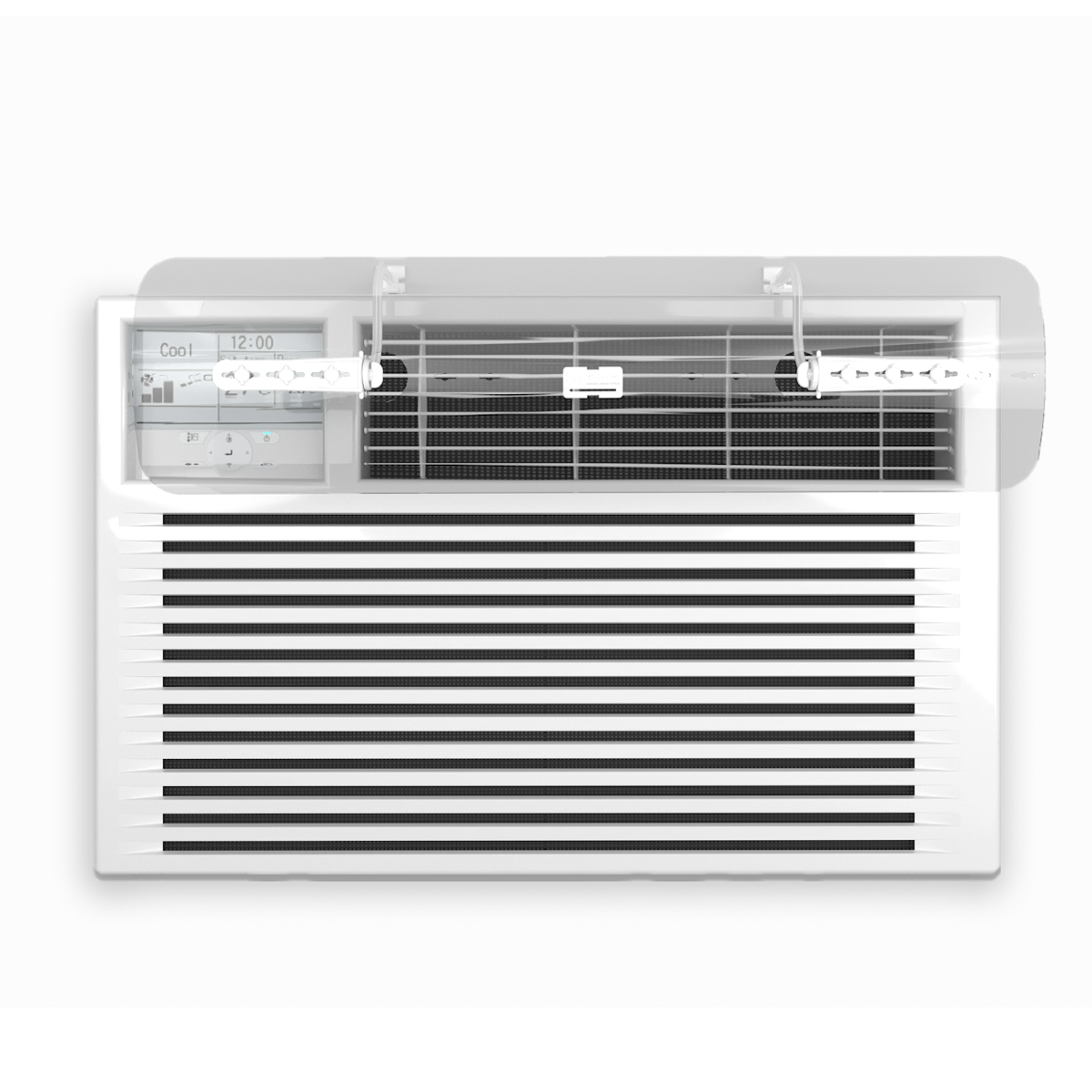 Window - Adjustable AC air deflector