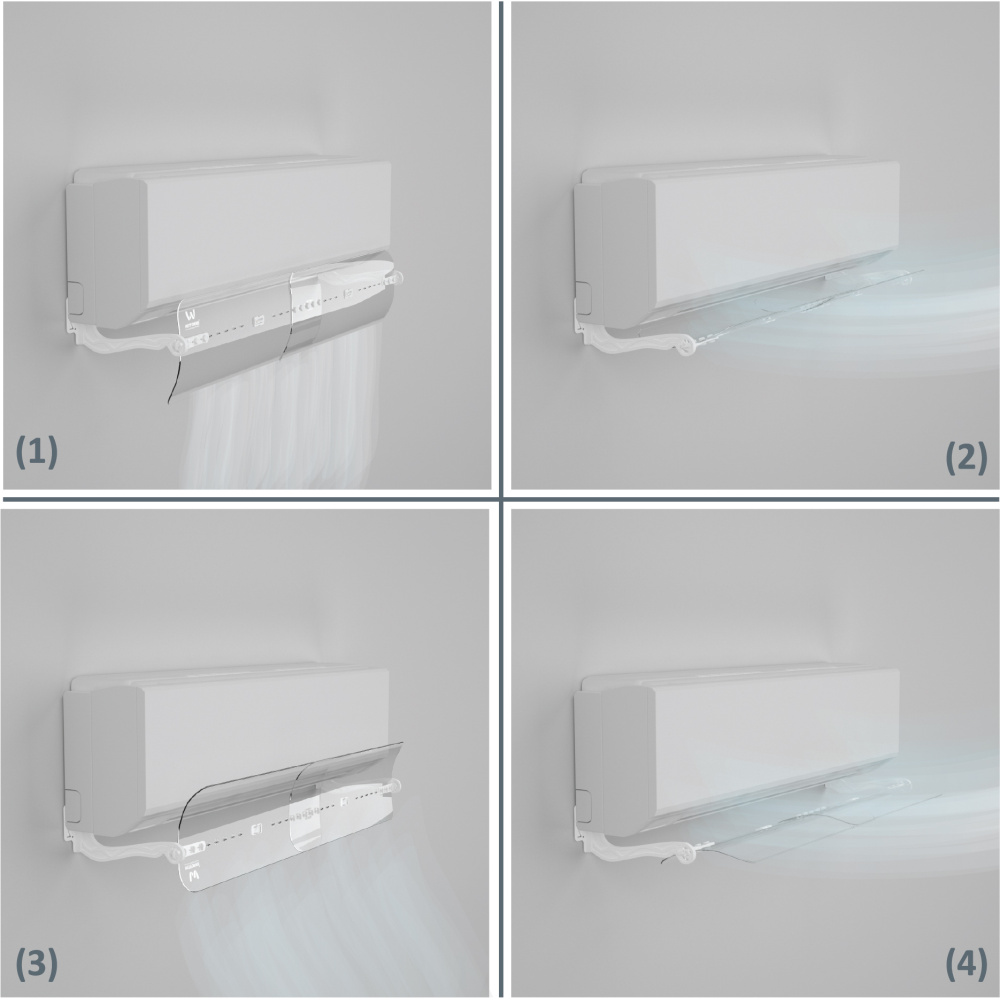 Classic - Split AC Wind Deflector - Image 6