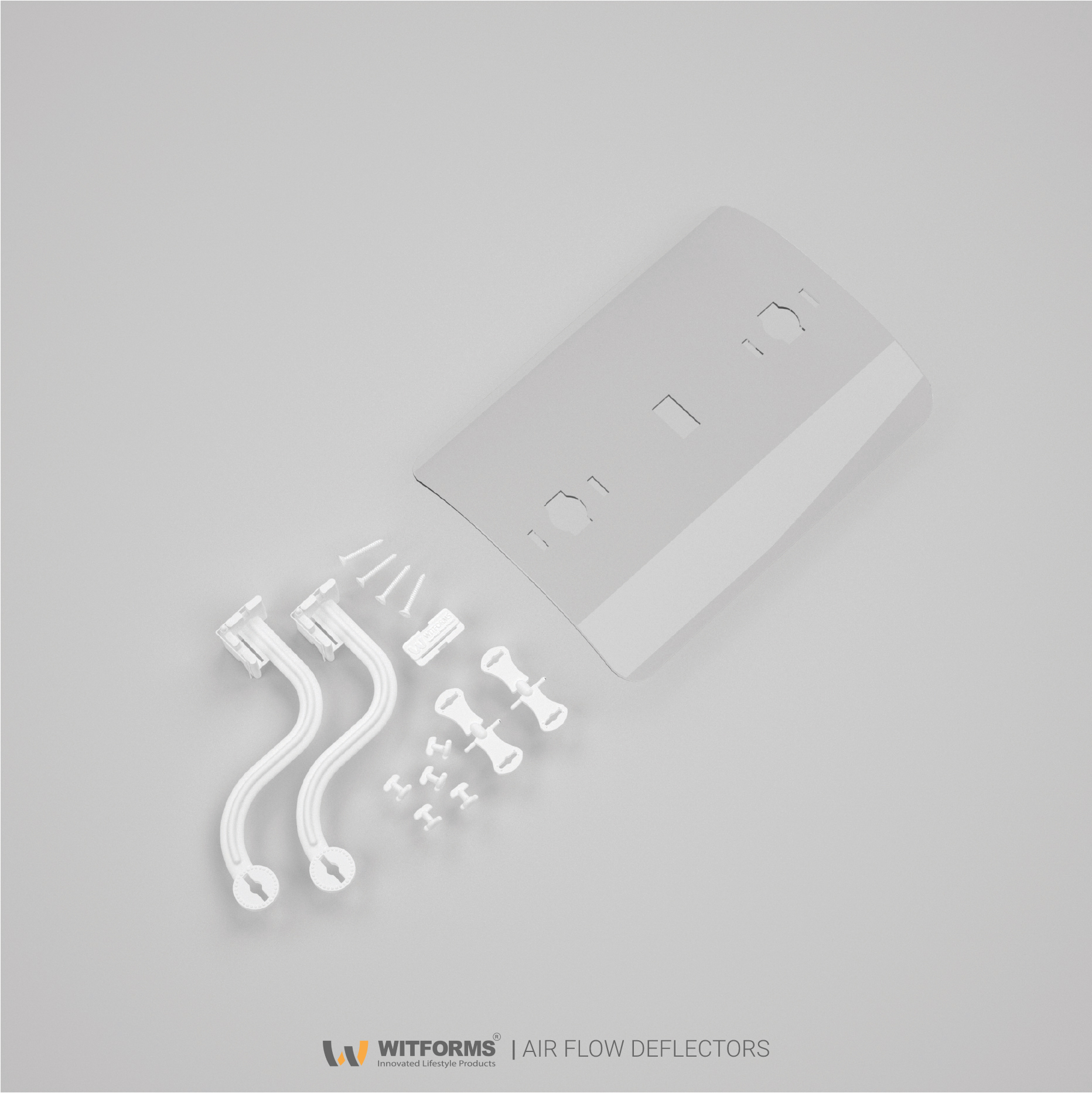 موجه هواء مكيف الشباك بفتحة جانبية Window - الصورة 4