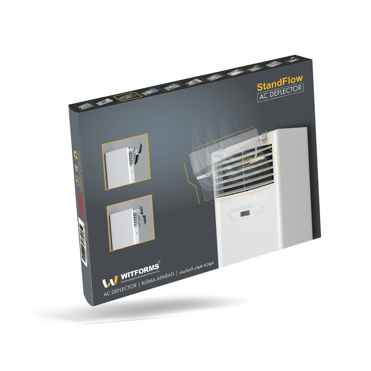 StandFlow AC Deflector - for Boosters Ac