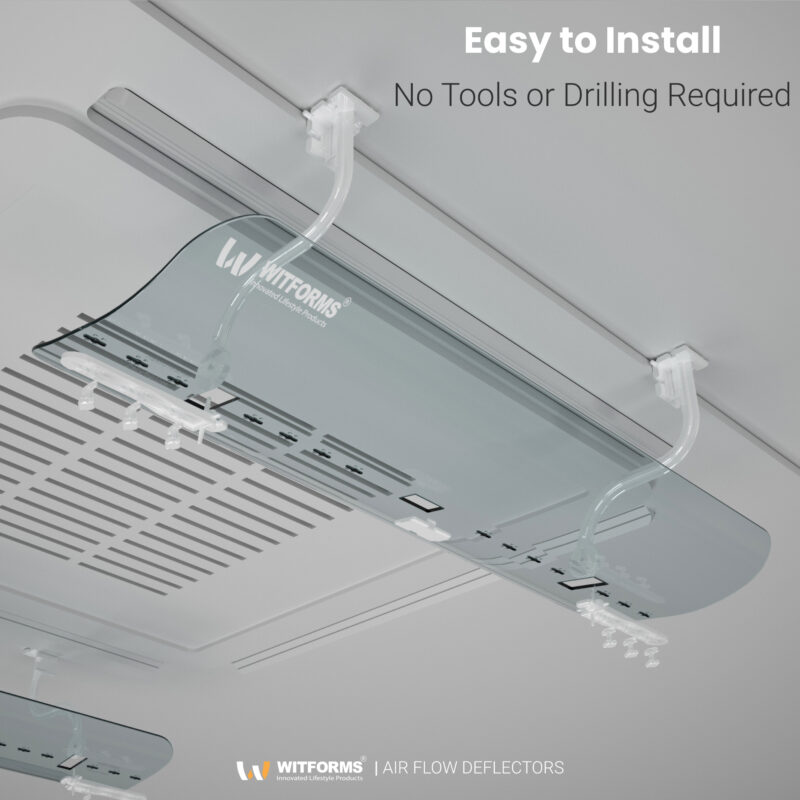 Cassette - Adjustable AC air Deflector Suitable for Cassette air conditioner's outlets