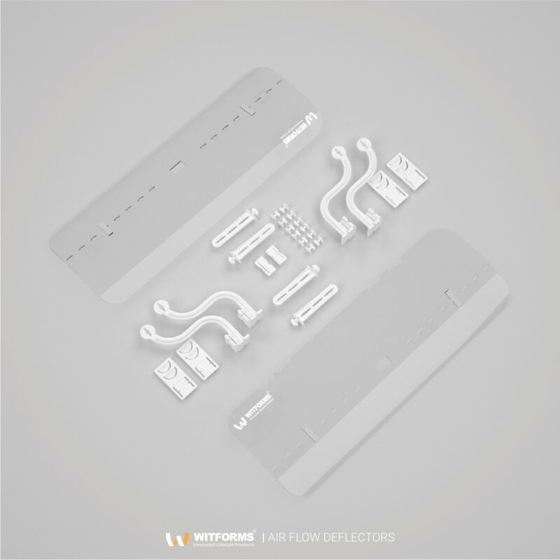 Cassette - Adjustable AC air Deflector Suitable for Cassette air conditioner's outlets