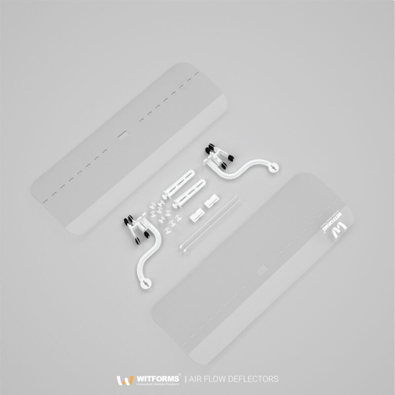 GRILLE - Adjustable AC air Deflector Suitable for Central air conditioner's Register and Grille