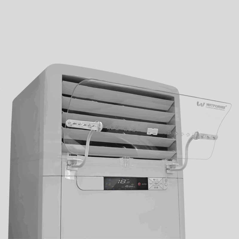 STAND - Adjustable AC air deflector suitable for booster air conditioners